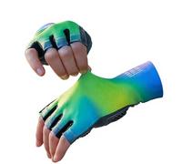 BCIOUS 2Pcs Half Finger Biking Gloves Moutain Bike Glove Antislip Shock-Absorb Padded Breathable Bicycles for Men Women Mountain Bike