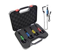 BCIOUS 4pcs Fishing Swingers Chain Bites Indicators Tackle Bites Alarm Bobbin Hanger Alarm Tool