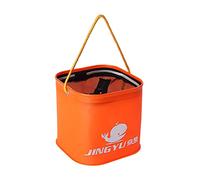 BCIOUS Bucket Practical Folding Water Container Fishing for Travelling-Camping Hiking Gardening Folding Water Container Practical for Camping