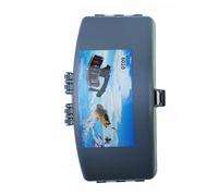 BCIOUS Fishing Tackle Box with Belt Portable Accessory Organizers Baits Lures Hook Storage Case Artificial Lures Waist Box with Belt Space Saving