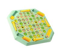 BCIOUS Fun Cognitive Animal Fruit Pattern Flipping Chesses Memory Board Game for Adults Play Travel Desktop Flipping Chesses Animal Fruit Memory Challenge Parent Bonding Strategy Game