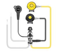 BCIOUS High Precisely Scubas Diving Regulator with Pressure Gauge 1st Stage for Safe Underwater Exploration Scubas Breathing