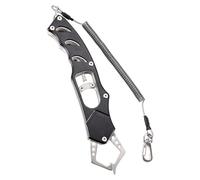 BCIOUS Nonslip Handle Fishes Lip Grippers Portable Fishing Grippers Metal Fish Clip Holder Fish Grabber Tool Easy To Use Fishes Gripper Saltwater Control