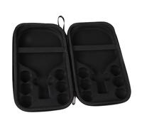 BCIOUS Professional Table Tennis Racket Storage Case with 2 Slots Light Weight Waterproof Paddle Holder for Enthusiasts Table Paddle Case