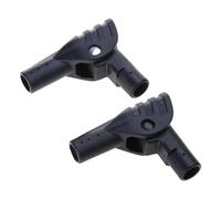 BCIOUS Set of 2pcs Tent Folding Joint for Tent Easy to Use Rod Adaptors Long Service Life Tent Rod Connectors