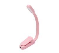 BCIOUS USB Rechargeable Transportable Reading Light Attach Plan Highlighting 3 Modifiable Brightness and Colors for Learners Study ABS Lamp Clip Color Transportable Reading Study