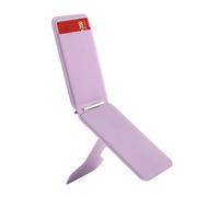 BCIOUS Very Thin Folding Phone Stand & Card Holder Adjustable Viewing Modes Strong Attachment Phone Card Wallet