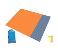 BCIOUS Waterproof Pocket Beach Blanket Folding Camping Mat Mattress Portable Lightweight Picnics Pad Beach for Outdoors Folding Travel Hiking Mat