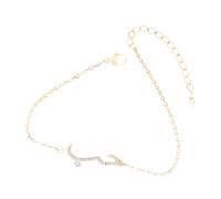 BCIOUS Women's Romance Elegant Charm Bracelets with Arabic Love Declarations Sturdy Stainless Steel for Valentines Day Gifts Everyday Wear