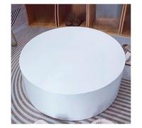 BCJMKDX Acrylic Display Case, Round Display Pedestal Stand, Event Decor Display Plinth Stands, Bridal Shop Platform Base Stand for Home Clothing Store(50x30cm)