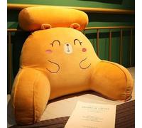 BCJMKDX bed backrest cushion, Back Support Comfortable Backrest Cushion to Relax Arm and Lumbar Fluffy Waist Rest Cushions(Bear,L)