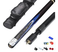 BCJMKDX billiard cue, 3/4 Billiard Cue Upgraded Chinese Black Eight Snooker 9.5MM10MM
