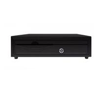 BCJMKDX Cash Registers Manual Push Open Cash Register Drawer Cash And Coin Drawer Removable Coin Compartment(Noir)