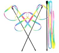 BCJMKDX cat teaser wand, 3pcs Interactive Cat Toys for Indoor Kittens Engaging String Sticks for Fun Playtime Activities