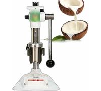 BCJMKDX Coconut Cracker, Vertical Coconut Hole Drill Tool, Fruit Shop Manual Opening Machine, with Adjustable Sealing Ring, to Open Coconuts(White)