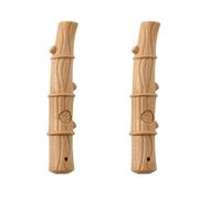 BCJMKDX dog toys. Dog Toys Bone Dog Toys For Small Large Dogs Bite Resistance Puppy Toys Pet Chew Dental Cleaning Toy 2Pcs D12Cm(B 15cm)