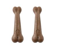 BCJMKDX dog toys. Dog Toys Bone Dog Toys For Small Large Dogs Bite Resistance Puppy Toys Pet Chew Dental Cleaning Toy 2Pcs D12Cm(D 15cm)