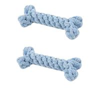 BCJMKDX dog toys. Dog Toys For Small Large Dogs Bones Shape Cotton Pet Puppy Teething Chew Bite Resistant Toy Pets Supplies 2Pcs 02(7)