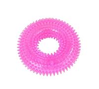 BCJMKDX dog toys. Dog Toys Pet Dog Toys Puppy Sounding Toy Molar Squeaky Tooth Cleaning Ring Pet Teeth Chewing Toy 2Pcs D(B)