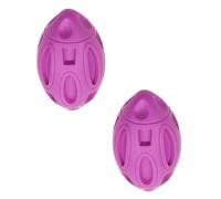 BCJMKDX dog toys. Dog Toys Squeaky Dog Toys Chewers Rubber Puppy Chew Ball Teeth Grinding Cleaning Durable Dog Toy 2Pcs 05(4)