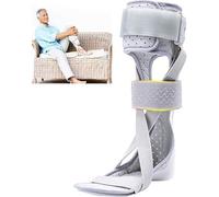 BCJMKDX Foot Drop Orthosis Adjustable Foot Support Foot Stabilizer Foot Drop Posture Orthosis Sleep Ankle(Left,Small)