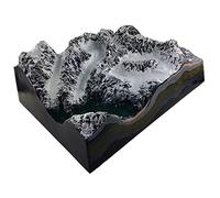 BCJMKDX Globes, Snow Mountain Model, Glacial Landform Model, Educational Geography Landform Model for Junior Middle School Geography Teaching Instrument