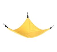 BCJMKDX Hamster toys, Hamster Toy 2Pcs Small Pet Hammock Mouse Ferrets Guinea Pig Cat Hanging Bed For Cats Rodents Hammock Gray(Yellow)