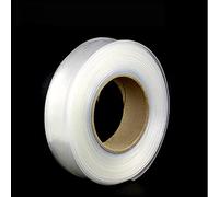 BCJMKDX Heat-shrink tubing, 1 Meter Shrinkable Tubing Sleeving, 2:1, 8MM-40MM, Transparent Clear Wrap Wire kits(8mm)