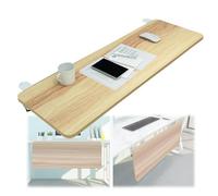 BCJMKDX Keyboard tray, 90° Foldable Keyboard Tray, Ergonomic Desk Extender Tray, Fully Supports The Arms/Pink/55 * 25Cm(Wood 1,65 * 25Cm)