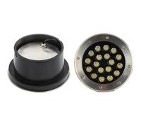 BCJMKDX LED Underground Light, LED - IP67 LEDs Swimming Pool Underwater Light, AC110-230V Outdoor Recessed Spotlight, Waterproof Buried Lights(Yellow,3W)