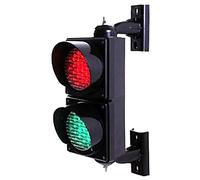BCJMKDX Outdoor traffic signals, Creative LED Traffic Signals Warning Light, with 2 Signs,IP65,Family Club Restaurant Bar Atmosphere