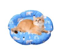 BCJMKDX Pet bedding, Chill Pet Pad | Self-Cooling Gel Mat for Dogs Cats Washable for Indoor Outdoor Uses In Crate Kennel Bed(Blue)