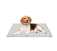 BCJMKDX Pet bedding, Double-Sided Polyester Cooler Dog Mat | Pet Sleeping Pad Washable Wear Resistant for Floor Crate Indoor Bed Car Seats(M)