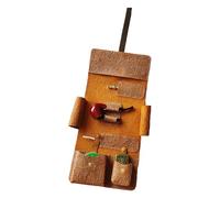 BCJMKDX Tobacco Pouches. Genuine Leather Tobacco Bag Vegetable Tanned Oil Waxed Tumbleweed Genuine Cowhide Pipe Case