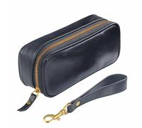 BCJMKDX Tobacco Pouches. Leather Tobacco Pouch Bag Case Holer - Cowhide Pipe Storage Bag - Ciger Accessories for Men's Gifts