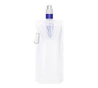 BCJMKDX water bottles, Reusable Water Bag with Integrated Filter Straw | Compact and Portable Water Bottle for On-the-Go Hydration(480 Ml)