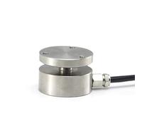 BCJMKDX weighing sensors, 25mm Resistive Strain Gauge Micro Inline Load Cell Bidirectional Tension/Compression Measurement Anti-Interference Impact Fo(100KG)
