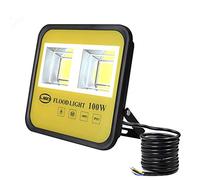 BCJMKDX Work lights, 6000K Daylight White with 2m Cable, 4000-24000lm, IP67 for Garden Yard Garage Patio(100w)