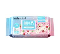 BCL Saborino All-In-One Morning Face Mask - Sakura Spring Limited Edition - 30 Sheets - Cleansing, Moisturizing & Priming in 60 Seconds - Import from Japan