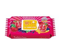 Bcl Saborino Mezama Sheets Morning Face Mask Ripe Fruit High Moisture Type 28pcs - Mixes Berry (Green Tea Set)
