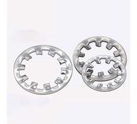 Bclla Zkenshan-washers 304 Stainless Steel A2 Internal Toothed Shakeproof Washers Lock Washer, M2-M30, good wear resistance (Inner Diameter : M2 (50Pcs))