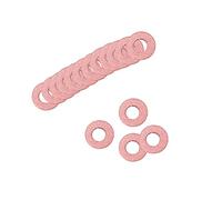Bclla Zkenshan-washers Red Insulating Washer Vulcanized Fiber Washer Insulation Gasket Id 2mm 3mm 3.5mm For Motherboard, 500Pcs, good wear resistance (Inner Diameter : 3x10x1mm)