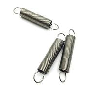 Bclla Zkenyao-Spring 2PCS Small Coil Tension Extension Spring,2mm Wire Diameter*12mm Out Diameter*(60-200) mm Length, More Durable (Length : 2x12x90mm)