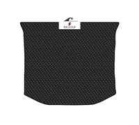 BCM Car Mats - Compatible with Chrysler Grand Cherokee Overland 2011-2021 - Car Boot Floor Mat - 3MM Rubber - Fully Tailored - Anti-Slip Backing - Black Trimming - 1 Piece Non-Slip Mat