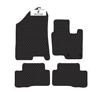 BCM Car Mats - Compatible with Kia Sportage Hybrid 2022-Onwards - Car Floor Mat - 3MM Rubber - Fully Tailored - Anti-Slip Backing - Black Trimming - 4 Piece Non-Slip Mat