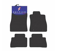 BCM Car Mats - Compatible with Nissan Juke 2010-2019 - Car Floor Mat - 3MM Rubber - Fully Tailored - Anti-Slip Backing - Black Trimming - 4 Piece Non-Slip Mat