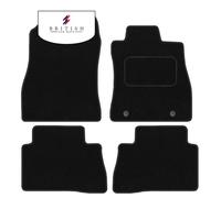 BCM Car Mats - Compatible with Nissan Juke 2010-2019 - Car Floor Mat - Carpet - Fully Tailored - Anti-Slip Granulated Backing - Black Trimming - 4 Piece Non-Slip Mat