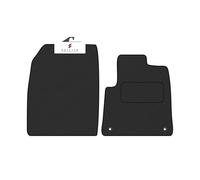 BCM Car Mats - Compatible with PARTNER 2019-Onwards - Van Floor Mat - Carpet - Fully Tailored - Anti-Slip Granulated Backing - Black Trimming - 2 Piece Non-Slip Mat
