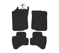 BCM Car Mats - Compatible with Peugeot 108 2014-2021 Fully Tailored - Car Floor Mat - 3MM Rubber - Fully Tailored - Anti-Slip Backing - Black Trimming - 4 Piece Non-Slip Mat
