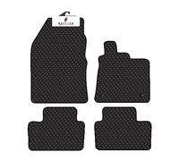 BCM Car Mats - Compatible with Renault Capture 2020-Onwards - Car Floor Mat - 3MM Rubber - Fully Tailored - Anti-Slip Backing - Black Trimming - 4 Piece Non-Slip Mat